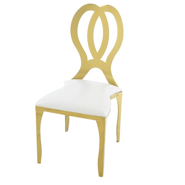 Atlas Commercial Products Stainless Steel Emma Dining Chair, Gold EMMA41G - main